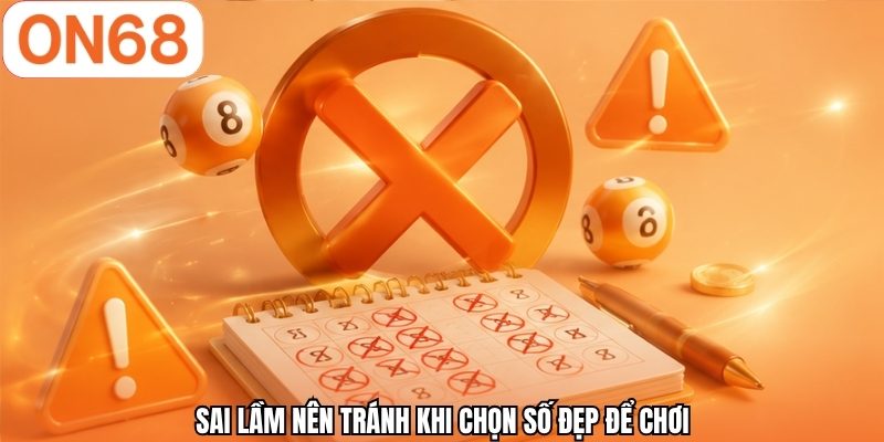 Sai lầm n&ecirc;n tr&aacute;nh khi chọn số đẹp để chơi