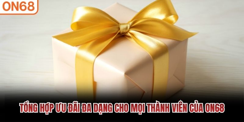 Tổng hợp ưu đãi đa dạng cho mọi thành viên của ON68